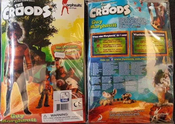 Morphsuits / DreamWorks — The Croods
