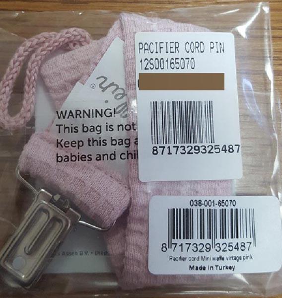 Jollein — Pacifier Chain Mini