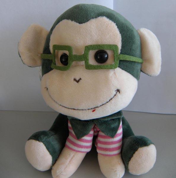 Soft toy with suction cup