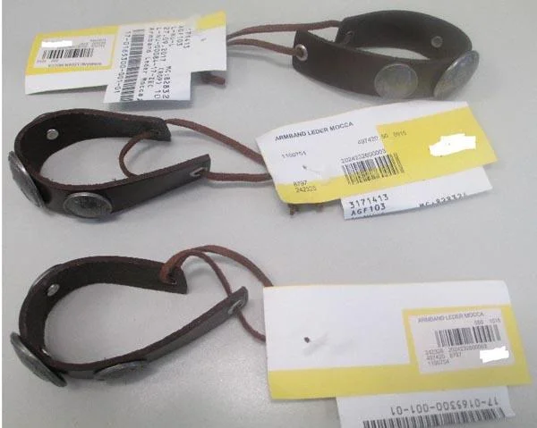 Armband Leder Mocca