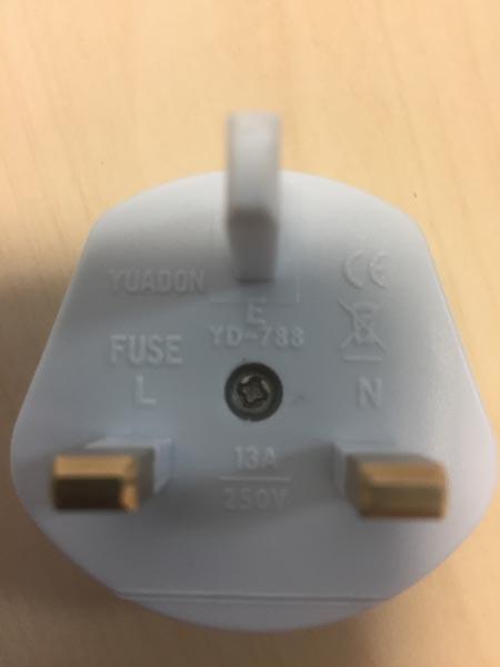 Yuadon — Travel plug adaptor