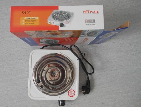 Hot Plate, Electric Cooking