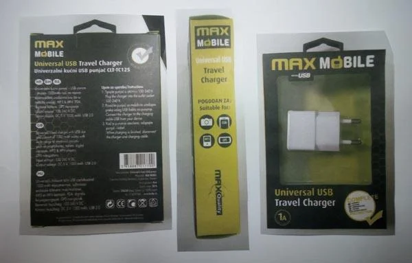 MAX MOBILE — Universal USB Travel Charger