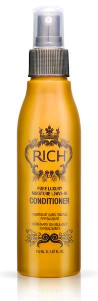 RICH — (1) Pure Luxury Moisture Leave-in Conditioner ; (2) Pure Luxury Argan Curl Enhancing Cream
