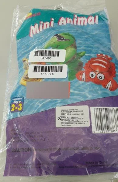 SUNCO — Crocodile inflatable toy