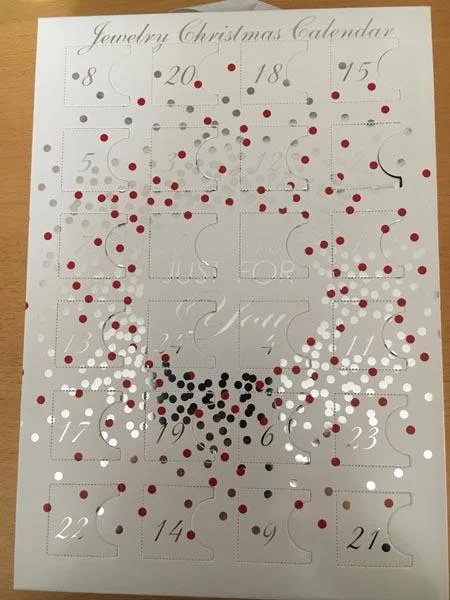 Jewelry Christmas Calendar - Just for You