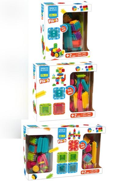 SEEK'O BLOCKS — Plastic toy blocks