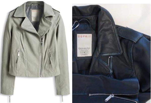Esprit — Leather jacket