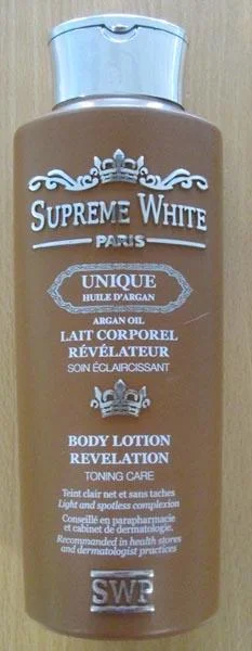 Supreme White Paris — Body Lotion Revelation  - Toning care