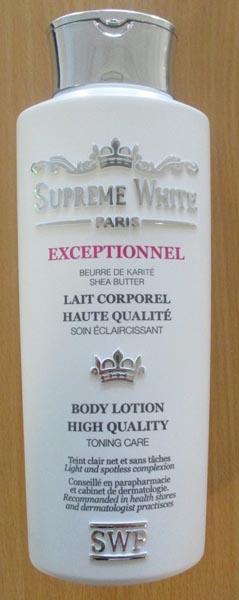 Supreme White Paris — Body Lotion High Quality - Toning care