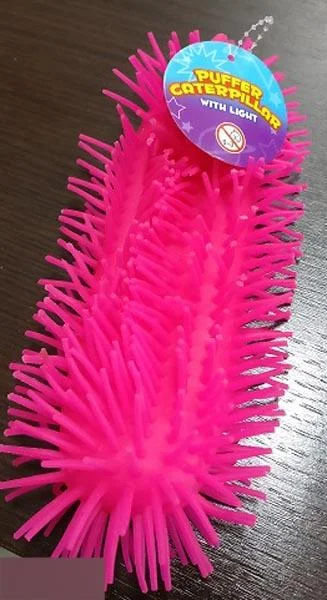 Puffer caterpillar with light