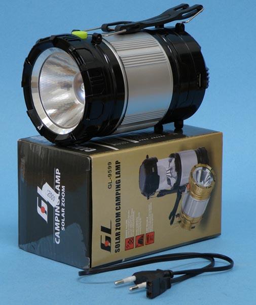GL — SOLAR ZOOM CAMPING LAMP