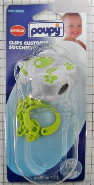 POUPY — Clips custodia succhietto/Clip dummy holder