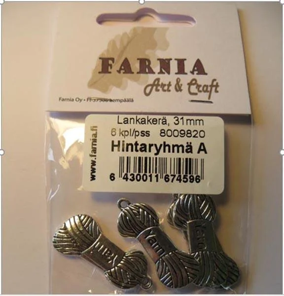 Farnia Art & Craft — Lankakerä 31 mm ('Ball of wool, 31 mm')