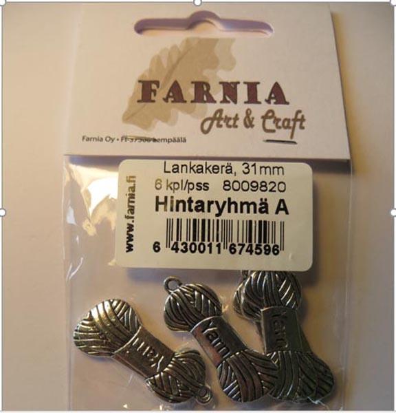 Farnia Art & Craft — Lankakerä 31 mm ('Ball of wool, 31 mm')