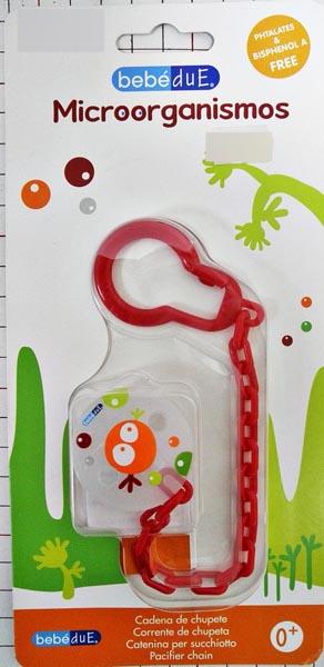bebéduE — Microorganismos - Pacifier chain