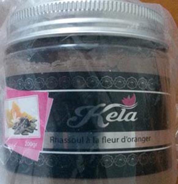 KELA COSMETIQUE — Rhassoul à la fleur d'oranger ('Rhassoul clay with orange blossom')