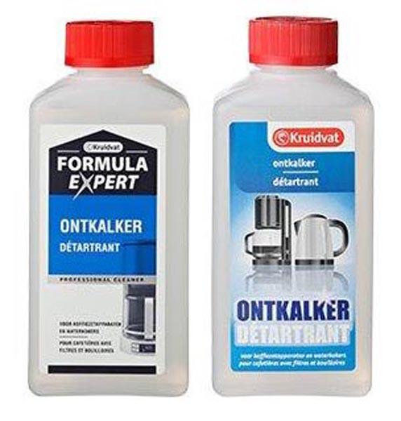 Kruidvat — 1) Ontkalker Detartrant; 2) Formula Expert Ontkalker