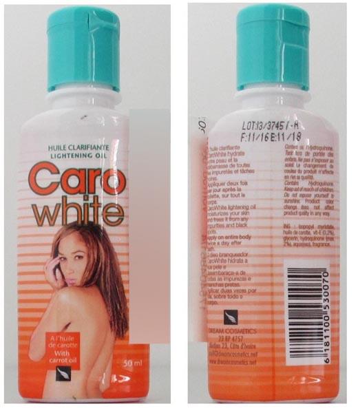 Caro white — Lightening Oil