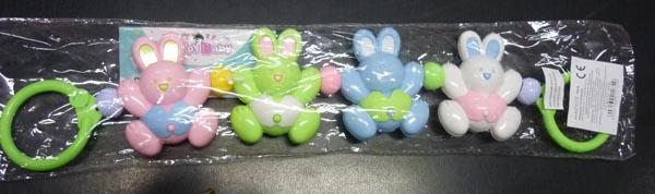 Zheng he Toys / PH. KRIS-TAEM — Happy Baby / Grzechotka do wozka [Pram rattle]