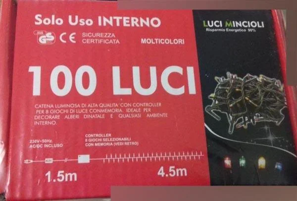 LUCI MINCIOLI — Lighting chain