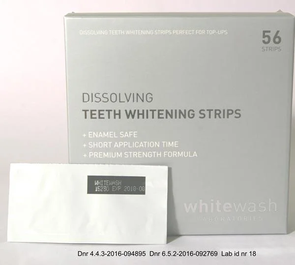 Whitewash laboratories — Dissolving Teeth Whitening Strips