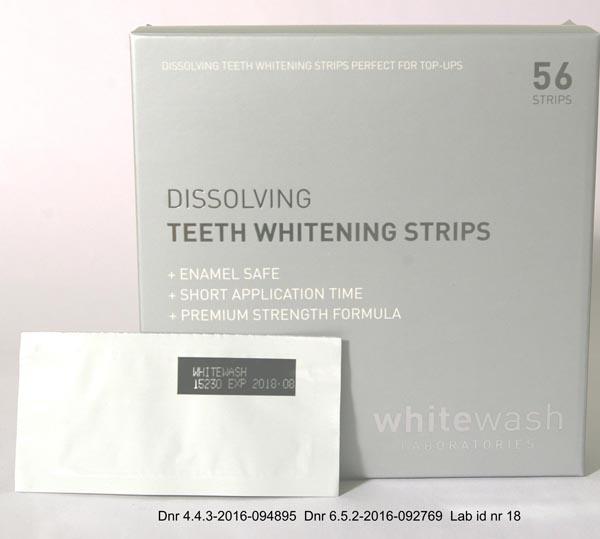 Whitewash laboratories — Dissolving Teeth Whitening Strips