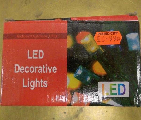 1) LED Decorative Lights; 2) LED Light