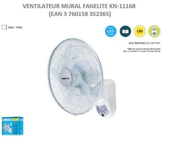 FANELITE — Ventilateur mural Fanélite