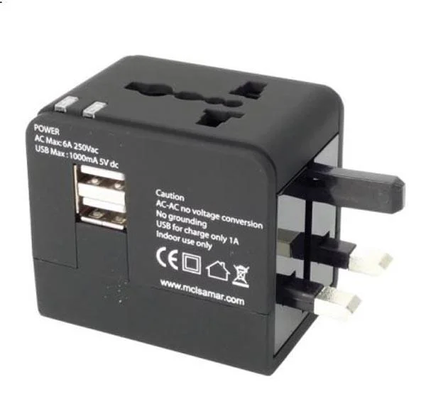 MCL — AC Travel Adapter with USB Ports