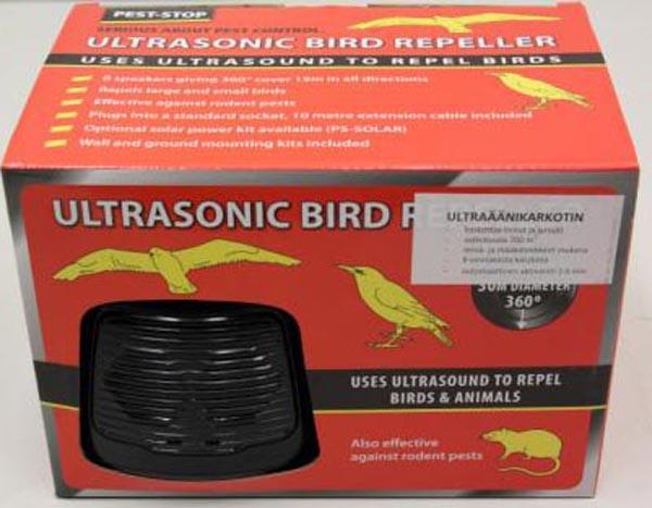 PEST-STOP — Ultrasonic Bird Repeller