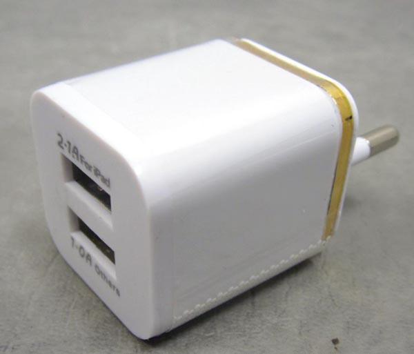 DOUBLE USB AC ADAPTER