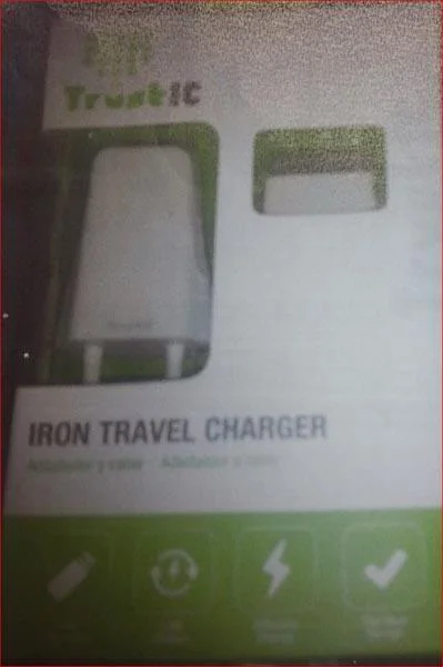 TRUSTIC — Iron Travel Charger