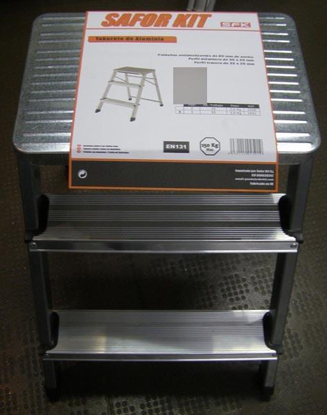SAFOR KIT (SFK) — Taburete de Aluminio ('Aluminium stool')
