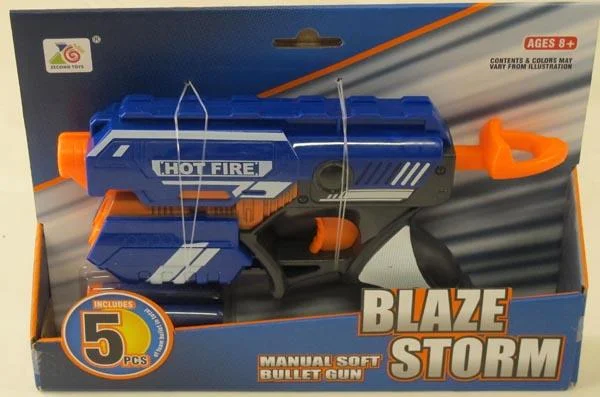ZECONG Toys — Blaze Storm - Manual soft bullet gun