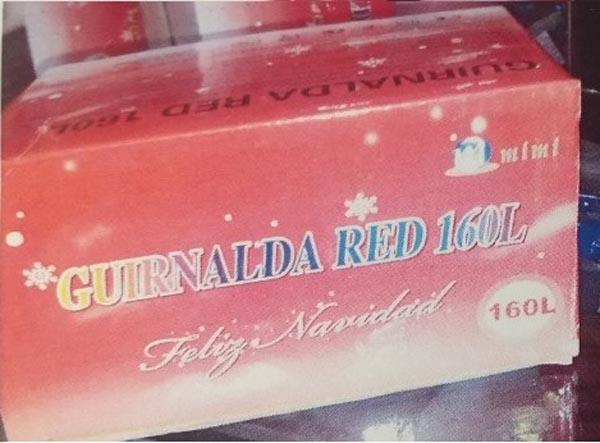 MIMI — GUIRNALDA RED 160 L