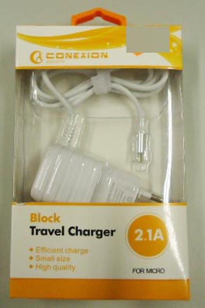 CONEXIÓN ACTIVITY — Block Travel Charger