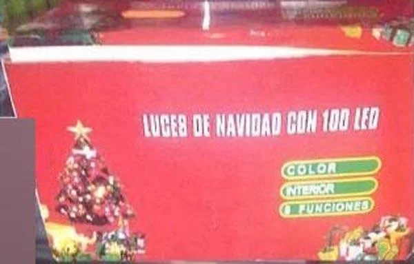 Z&H — Luces de Navidad con 100 LED ('Christmas lighting chain with 100 LED lights')