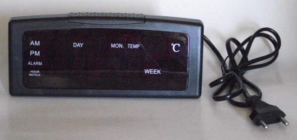 LED Digital Calendar / DIGITÁLIS LED KIJELZŐS