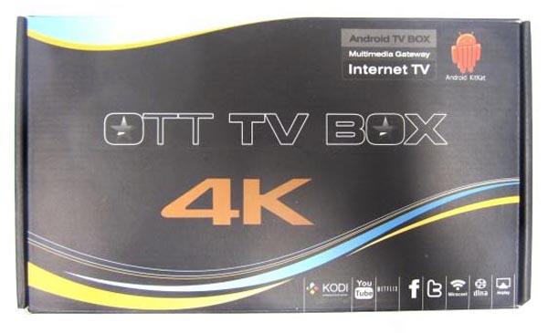 OTT TV Box 4K