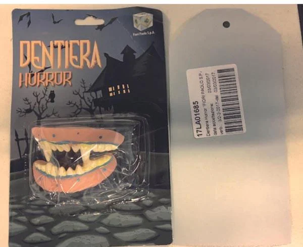 Fiori Paolo — Dentiera Horror ('Horror' false teeth)