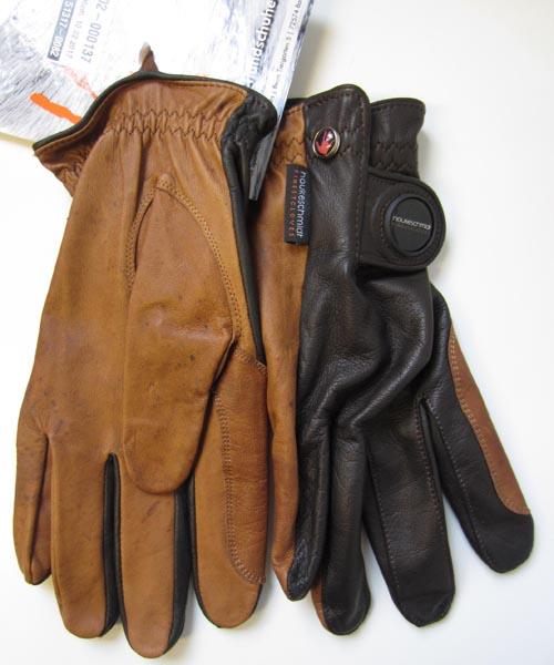 haukeschmidt FINESTGLOVES — Ladies finest, mocha/light brown