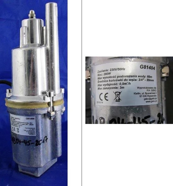 GEKO — Submersible water pump