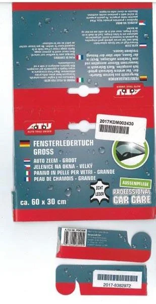 A.T.U (Auto Teile Unger) — Fensterledertuch Gross ('Large leather window cloth')