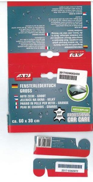 A.T.U (Auto Teile Unger) — Fensterledertuch Gross ('Large leather window cloth')