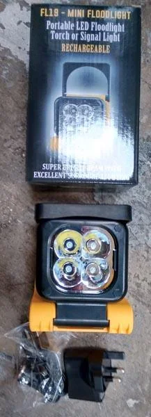 CLULITE — Portable LED Floodlight Torch or Signal Light