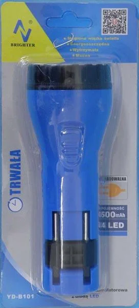 BRIGHTER — TRWALA / Latarka Akumulatorowa z diodą LED