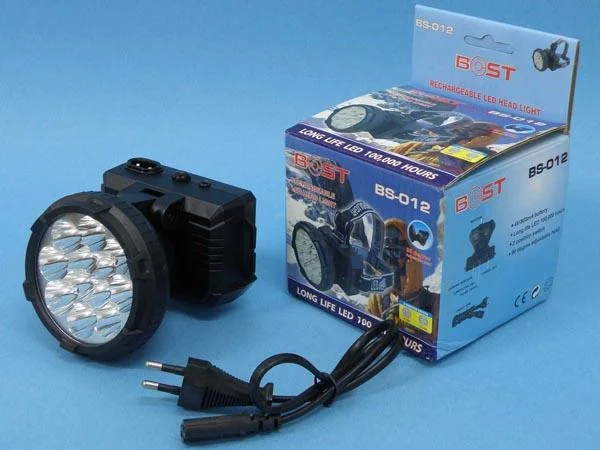 BOST — RECHARGEABLE LED HEAD LIGHT