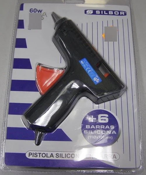 SILBOR — Pistola Silicona en Barra