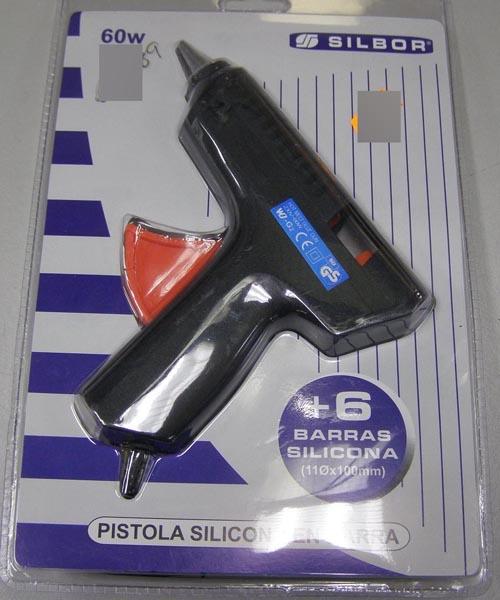 SILBOR — Pistola Silicona en Barra